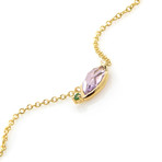 Ippolita 18k Yellow Gold Rose De France Prisma Marquise Necklace