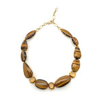 Ippolita 18k Yellow Gold Tiger Eye Rock Candy Necklace