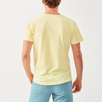 Palm Triangle T-Shirt // Yellow (XL)