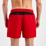 Classic Swim Short // Red (XL)