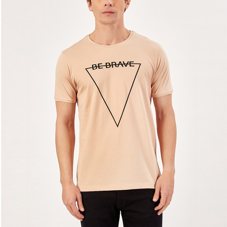 Be Brave T-Shirt // Stone (S)