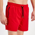 Classic Swim Short // Red (XL)