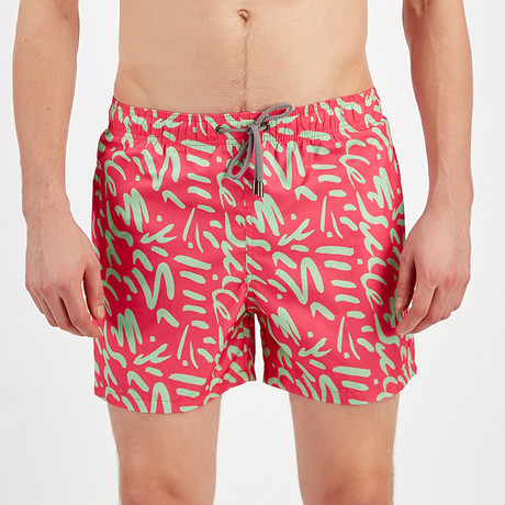 Stroke Swim Short // Multicolor (S)