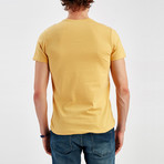 Caution T-Shirt // Mustard (L)