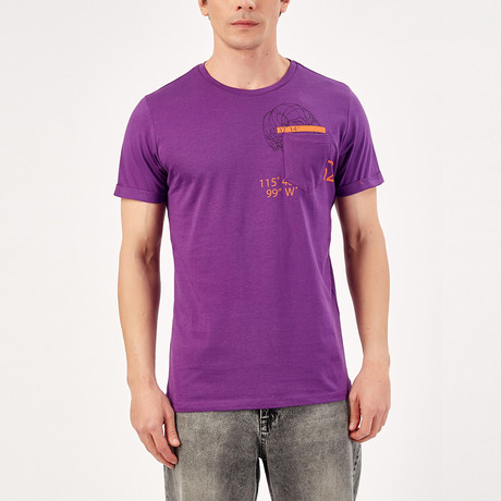 Pocket T-Shirt // Purple (S)