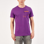 Pocket T-Shirt // Purple (L)