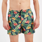 Tropical Swim Short // Multicolor (XL)