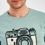 Camera T-Shirt // Apple (L)