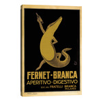Fernet-Branca, Croc // Vintage Apple Collection (26"W x 40"H x 1.5"D)