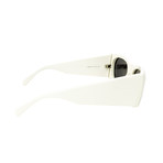 Celine // Women's Oval Sunglasses // Ivory