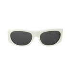 Celine // Women's Oval Sunglasses // Ivory