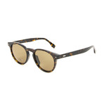 Fendi // Women's Round Sunglasses // Black + Silver