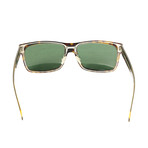 Dior // Women's Blacktie Wayfarer Sunglasses // Brown + Green