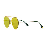 Fendi // Women's Sunglasses // Gold + Blue