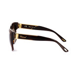 Chopard // Women's Sunglasses // Dark Havana + Brown