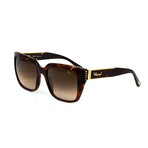 Chopard // Women's Sunglasses // Dark Havana + Brown