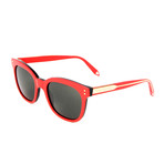 Victoria Beckham // Women's VBS94 Wayfarer Sunglasses // Red