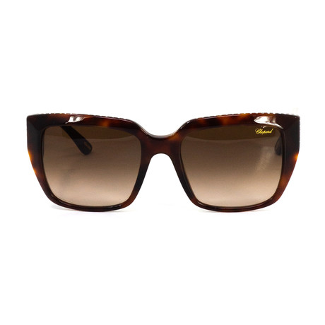 Chopard // Women's Sunglasses // Dark Havana + Brown