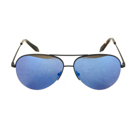 Victoria Beckham // Women's Santa Monica Classic Sunglasses // Black + Blue