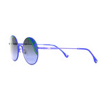 Fendi // Women's Round Sunglasses // Blue