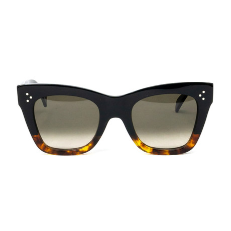 Celine // Women's 41090 Sunglasses // Black + Havana