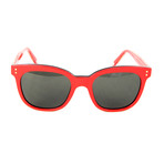 Victoria Beckham // Women's VBS94 Wayfarer Sunglasses // Red