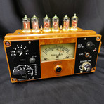 Six Tube Geiger Counter Clock
