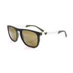 Emporio Armani // Men's EA4114 Sunglasses // Matte Olive