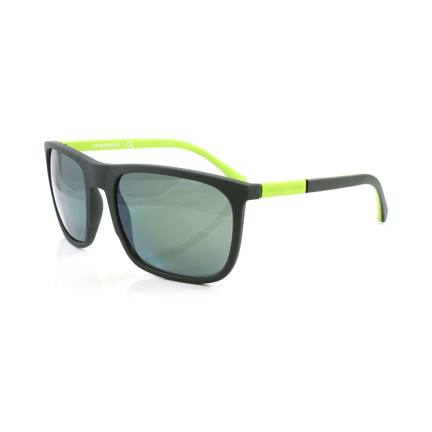 emporio armani green sunglasses
