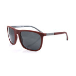 Emporio Armani // Men's EA4133 Sunglasses // Bordeaux Rubber