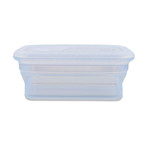 Minimal Silicone Container // Collapsible // 15.6 Fl. Oz. (Blue)