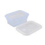 Minimal Silicone Container // Collapsible // 15.6 Fl. Oz. (Blue)