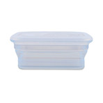 Minimal Silicone Container // Collapsible // 29.1 Fl. Oz. (Blue)