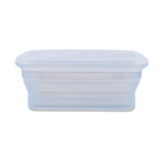 Minimal Silicone Container // Collapsible // 39.2 Fl. Oz. (Blue)