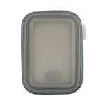 Minimal Silicone Container // Collapsible // 15.6 Fl. Oz. (Blue)