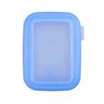 Minimal Silicone Container // Collapsible // 29.1 Fl. Oz. (Blue)