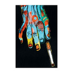 Cigarette Print on Wrapped Canvas (12"H x 8"W x 1.5"D)