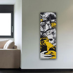 Kiss of Death Print on Wrapped Canvas (15"H x 5"W x 1.5"D)