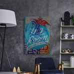 Too Hip for the Room 2 Painting Print on Metal (8"W x 12"H x 1.5"D)