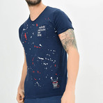 T-Shirt // Navy Blue (L)