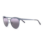 Women's Willow Sunglasses (Gray Lens + Sky Blue Frame)