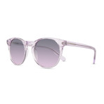 Unisex Percy Sunglasses (Gray Lens + Ruby Frame)