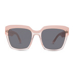 Women's Matilda Sunglasses (Green Lens + Light Tortoise Frame)