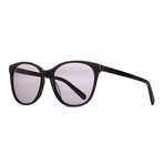 Unisex Albany Sunglasses (Gray Lens + Black Frame)