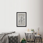 Bottling Beer 1884 // Old Paper Framed Painting Print (8"W x 12"H x 1.5"D)