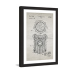 Piston 1949 // Old Paper Framed Painting Print (8"W x 12"H x 1.5"D)