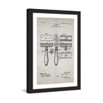 Razor 1904 // Old Paper Framed Painting Print (8"W x 12"H x 1.5"D)