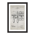 Razor 1904 // Old Paper Framed Painting Print (8"W x 12"H x 1.5"D)