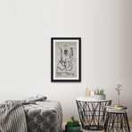 Oil Can 1903 // Old Paper Framed Painting Print (8"W x 12"H x 1.5"D)