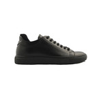 On Time Leather Sneakers // Black (Euro: 40)